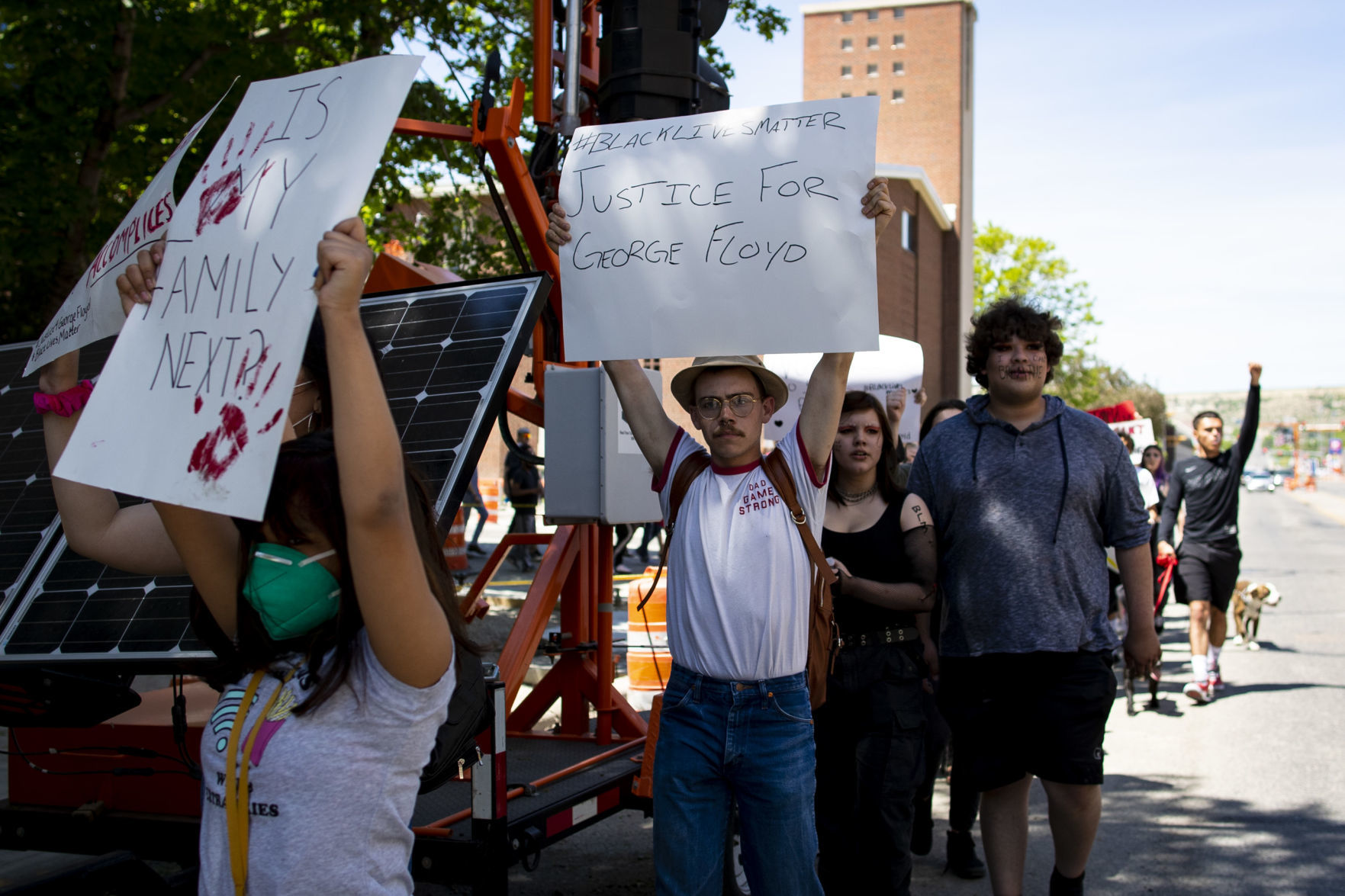George Floyd protest in Billings
